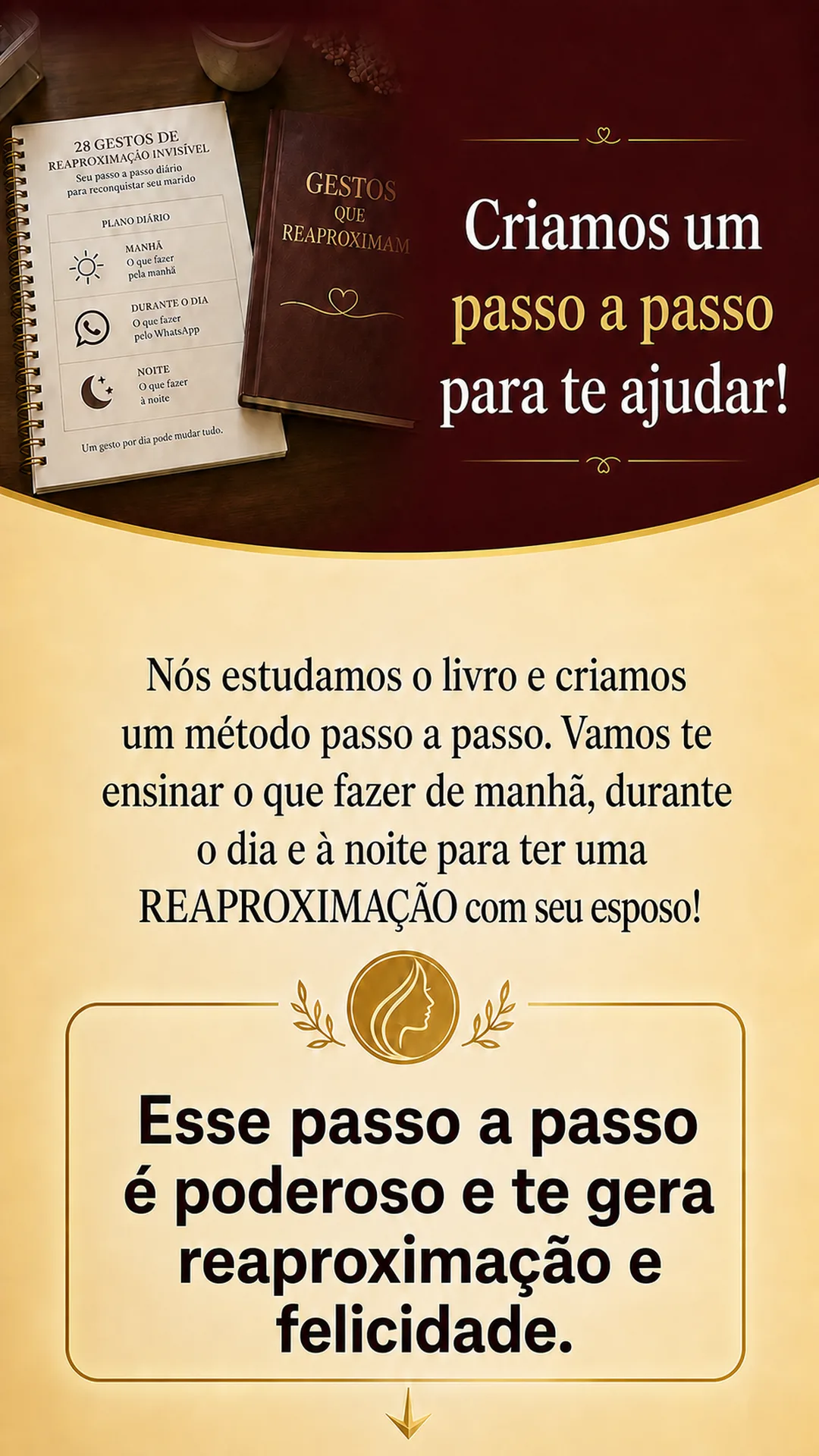 Criamos um passo a passo para te ajudar: o que fazer de manhã, durante o dia e à noite para reaproximar seu casamento.